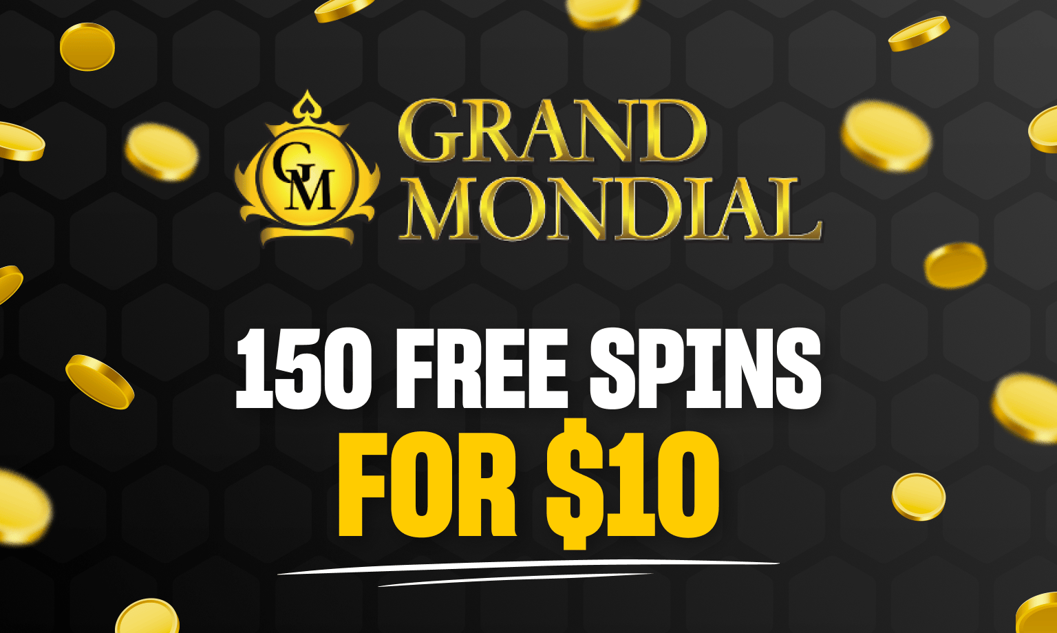 grand mondial casino 150 free spins