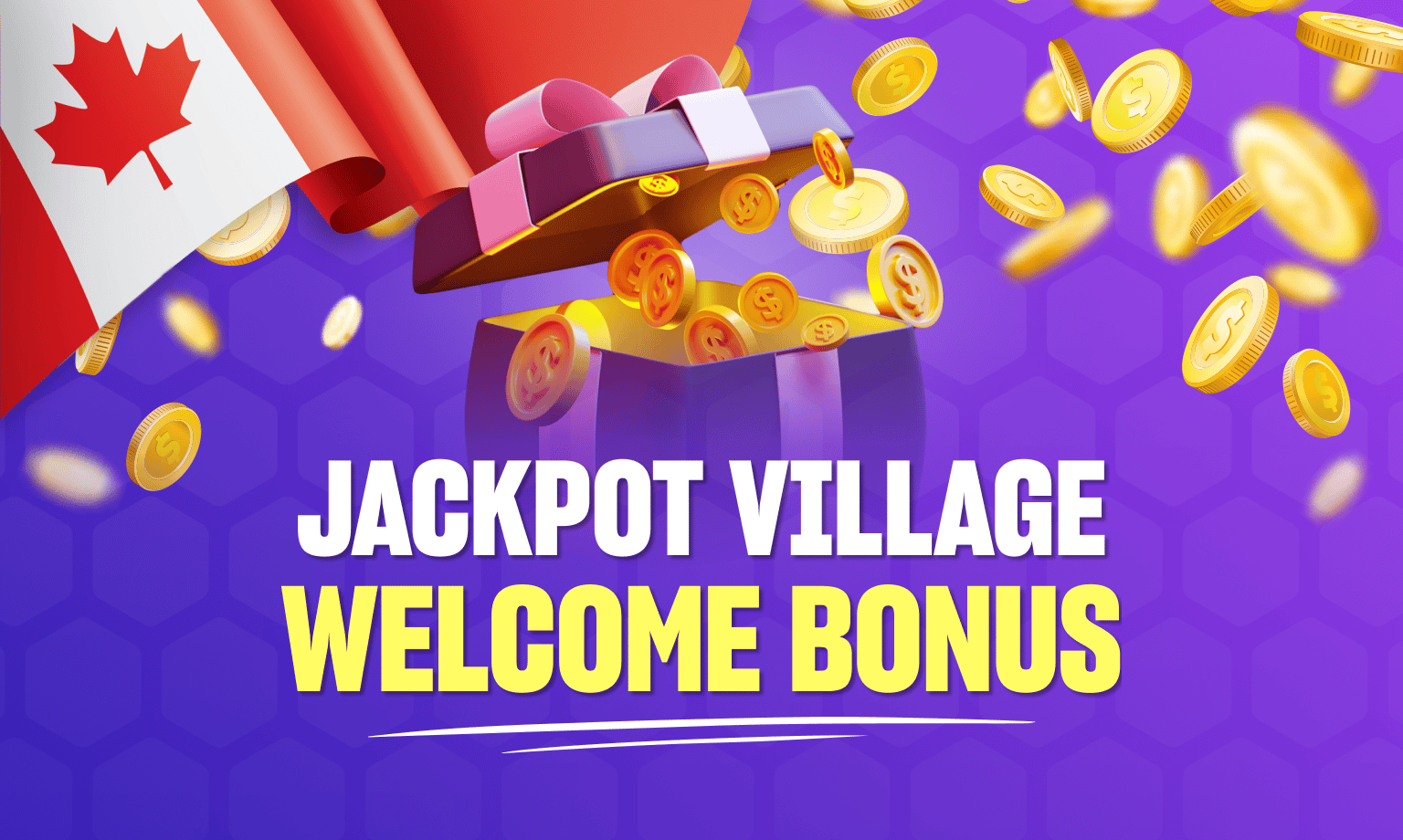 Register to Jackpot Village Casino today and get welcome bonus offers exclusive for Canadian players!